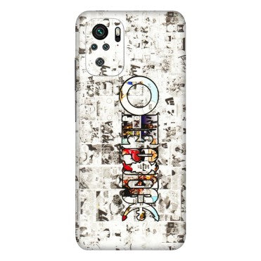 Xiaomi Redmi Phone Skins (All Models) - One Piece Manga - 3D Embossed Finish (L-26) Redmi Note 10