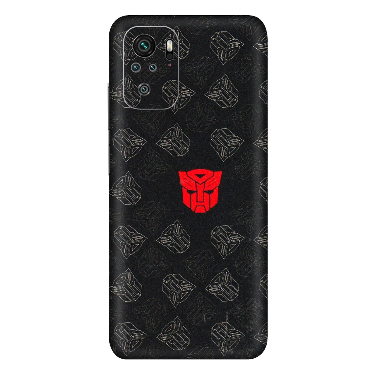 Xiaomi Redmi Phone Skins (All Models) - Transformers Devastation - 3D Embossed Finish (L-301) Redmi Note 10