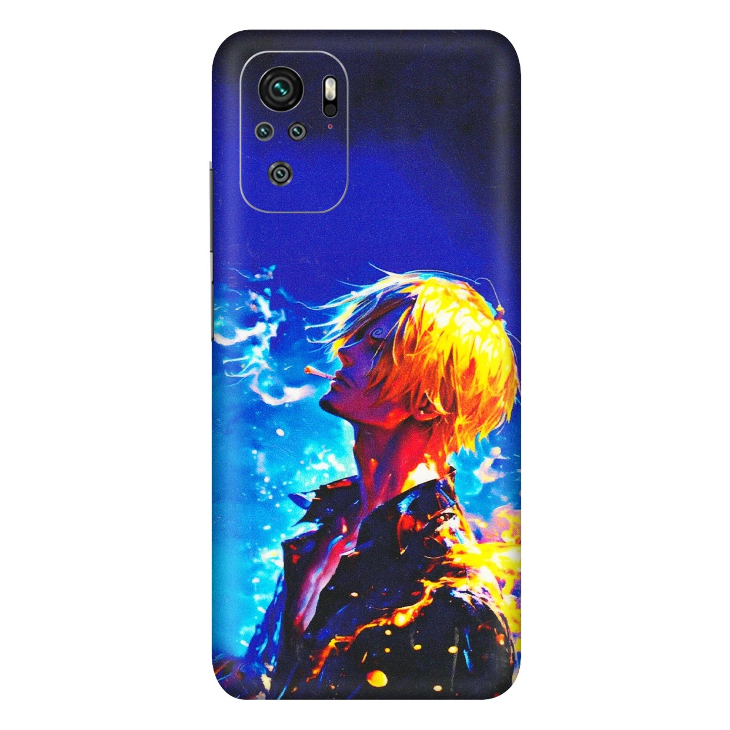 Xiaomi Redmi Phone Skins (All Models) - Sanji Vinsmoke One Piece - 3D Embossed Finish (L-319) Redmi Note 10
