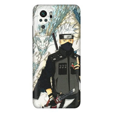 Xiaomi Redmi Phone Skins (All Models) - Kakashi Hatake Naruto Anime - 3D Embossed Finish (L-46) Redmi Note 10