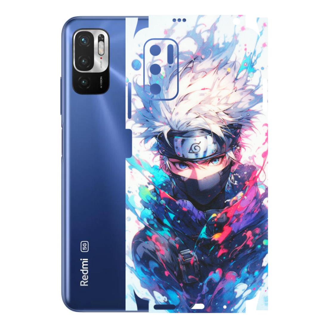 Xiaomi Redmi Phone Skins (All Models) - Naruto Face Mask - Matte Finish (M-03) Redmi Note 10