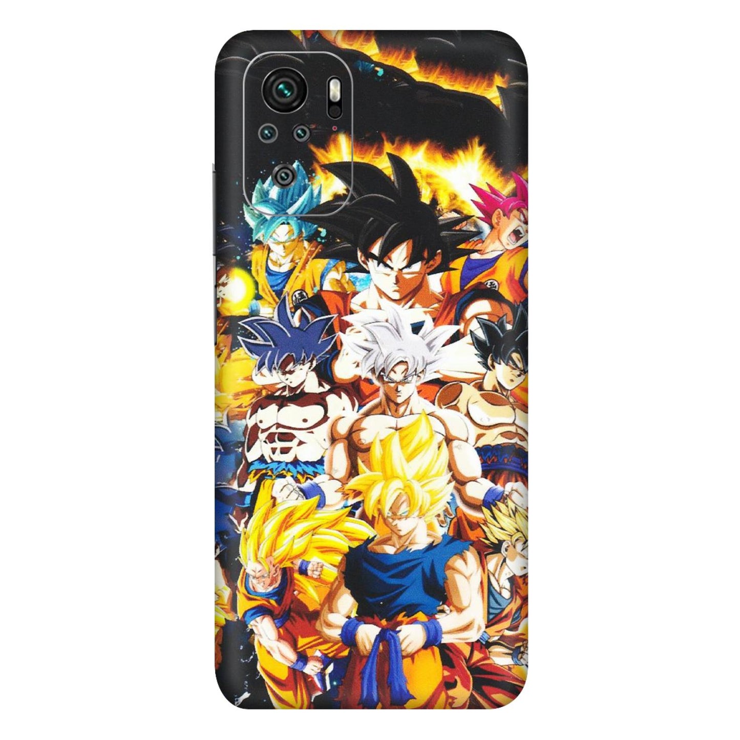 Xiaomi Redmi Phone Skins (All Models) - Ultimate Dragon Ball Z - Matte Finish (M-100) Redmi Note 10