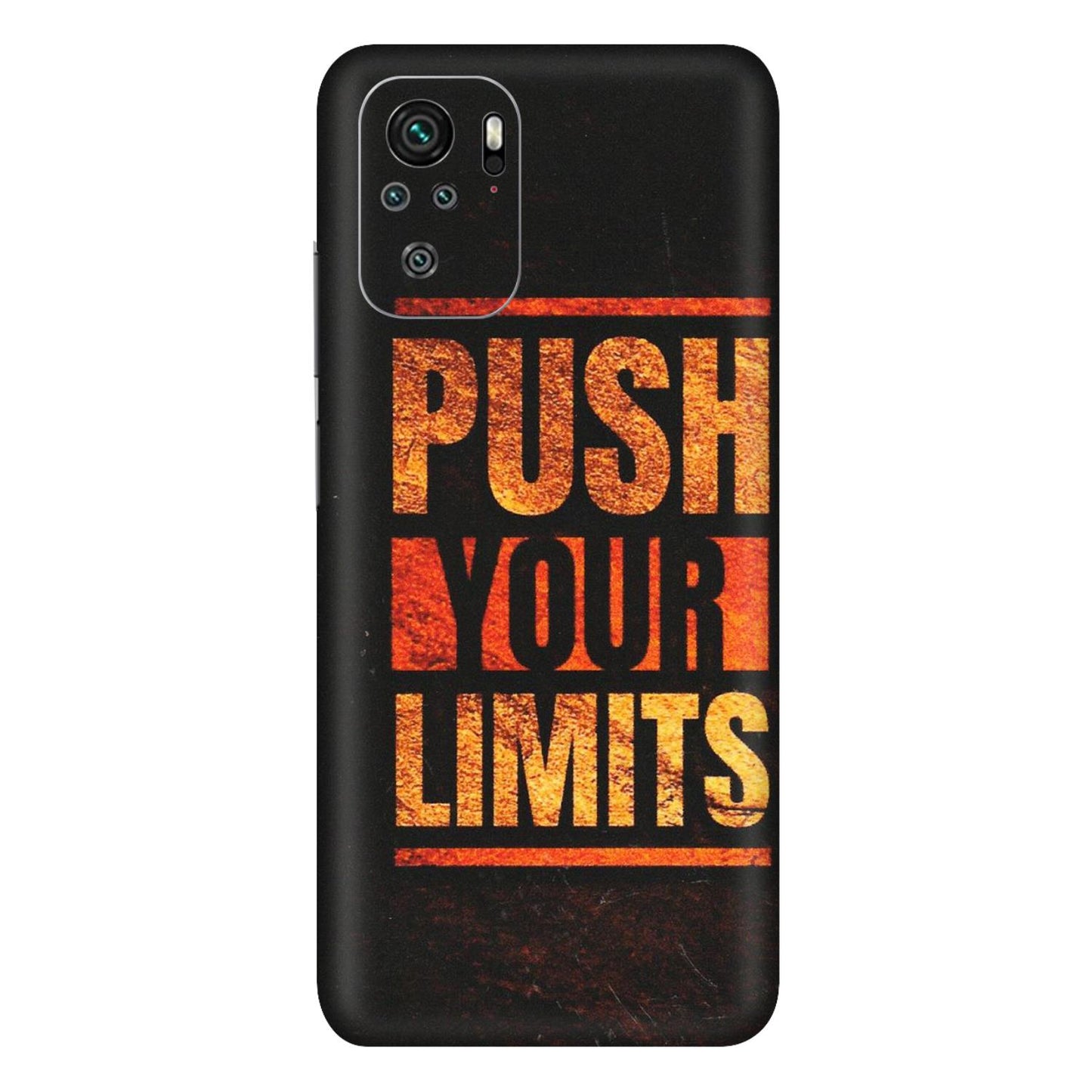 Xiaomi Redmi Phone Skins (All Models) - Push Your Limits - Matte Finish (M-118) Redmi Note 10