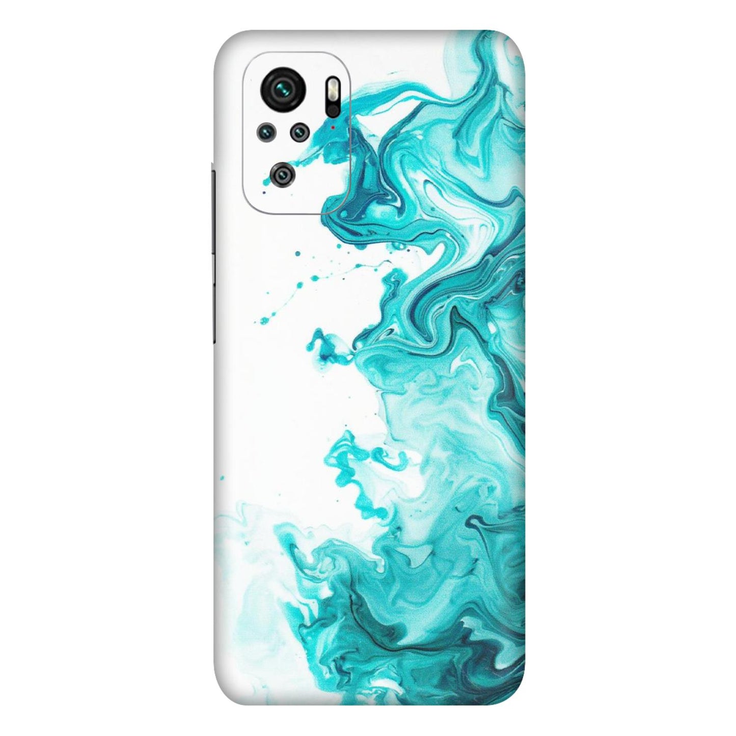 Xiaomi Redmi Phone Skins (All Models) - Sky Blue Abstract Colour - Matte Finish (M-146) Redmi Note 10
