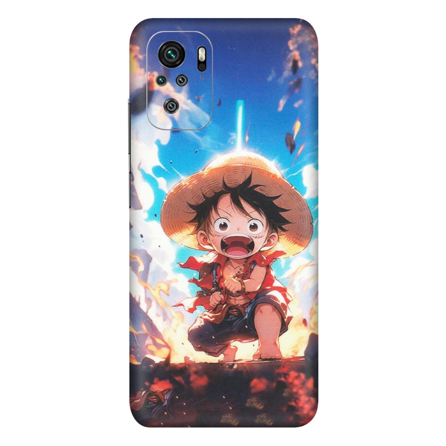 Xiaomi Redmi Phone Skins (All Models) - Toon One Piece Cute Character - Matte Finish (M-35) Redmi Note 10