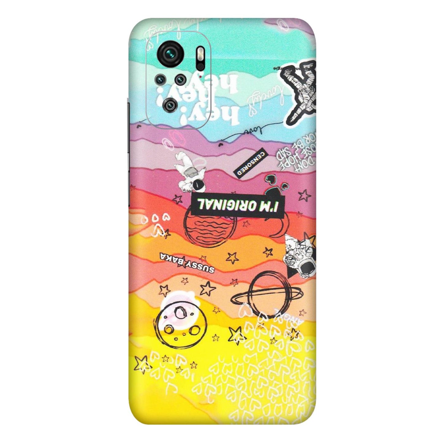 Xiaomi Redmi Phone Skins (All Models) - The Original Astronaut - Matte Finish (M-79) Redmi Note 10