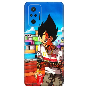 Xiaomi Redmi Phone Skins (All Models) - Vegeta - 3D Embossed Finish (L-136) Redmi Note 10 Pro