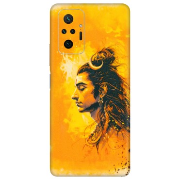 Xiaomi Redmi Phone Skins (All Models) - Shiv Shakti - 3D Embossed Finish (L-14) Redmi Note 10 Pro