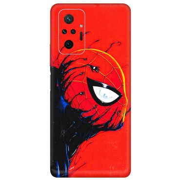 Xiaomi Redmi Phone Skins (All Models) - Spiderman Face Venom - 3D Embossed Finish (L-165) Redmi Note 10 Pro