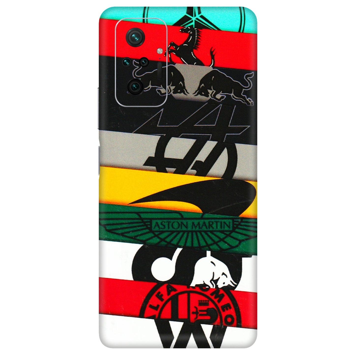 Xiaomi Redmi Phone Skins (All Models) - Multi Designer Brands - 3D Embossed Finish (L-187) Redmi Note 10 Pro