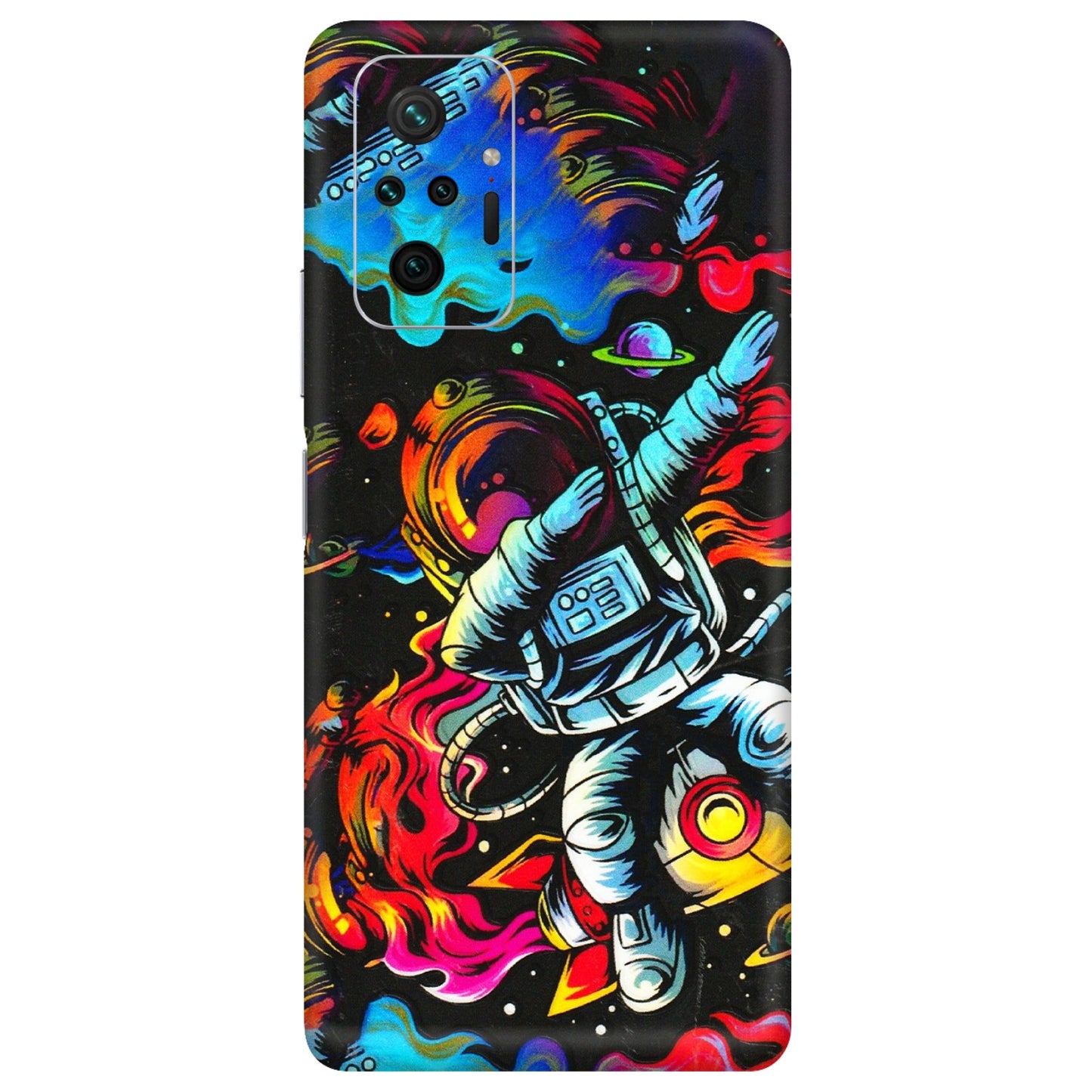 Xiaomi Redmi Phone Skins (All Models) - Astronaut Dope - 3D Embossed Finish (L-191) Redmi Note 10 Pro