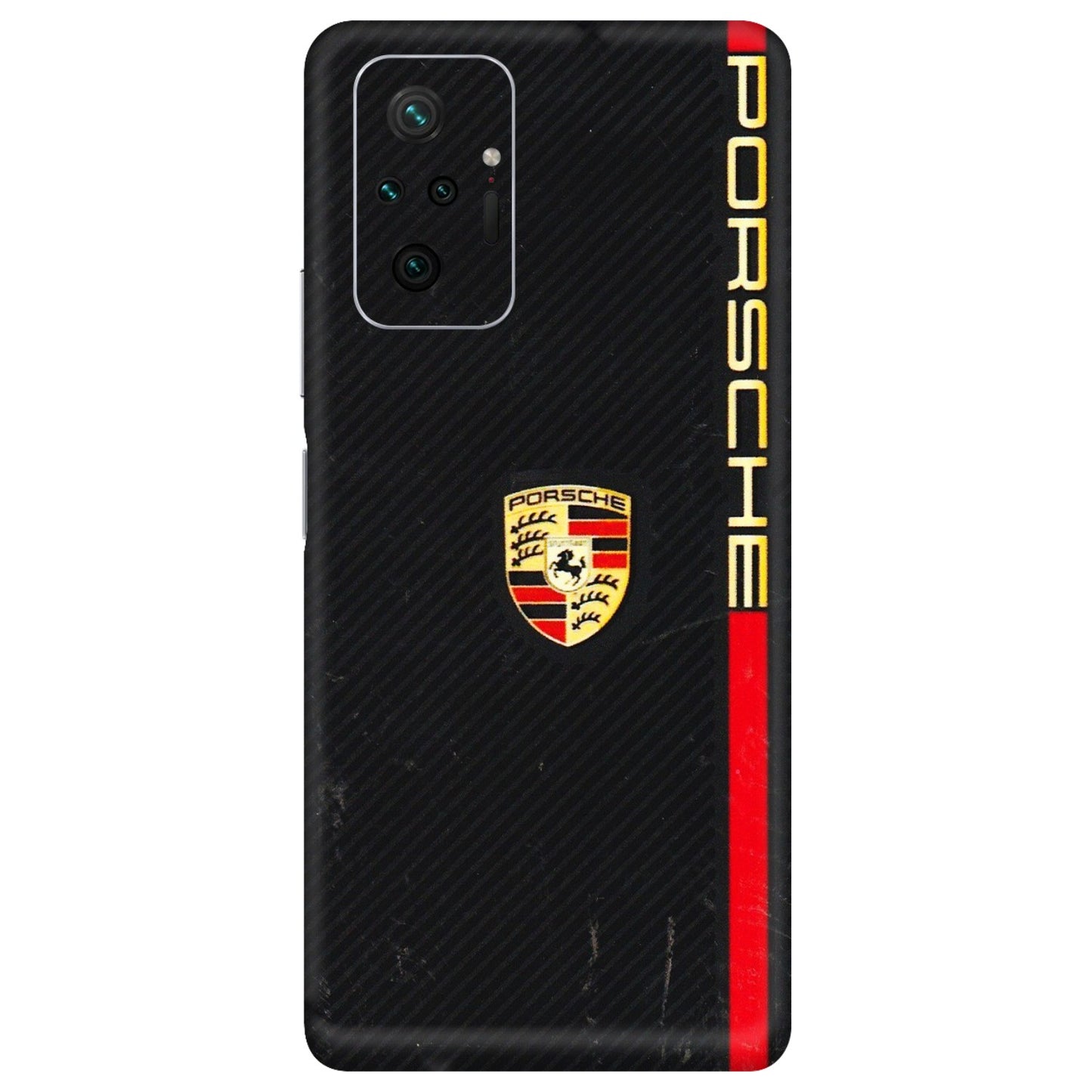 Xiaomi Redmi Phone Skins (All Models) - Premium Porsche - 3D Embossed Finish (L-225) Redmi Note 10 Pro