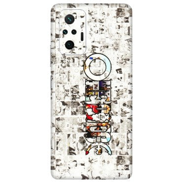 Xiaomi Redmi Phone Skins (All Models) - One Piece Manga - 3D Embossed Finish (L-26) Redmi Note 10 Pro