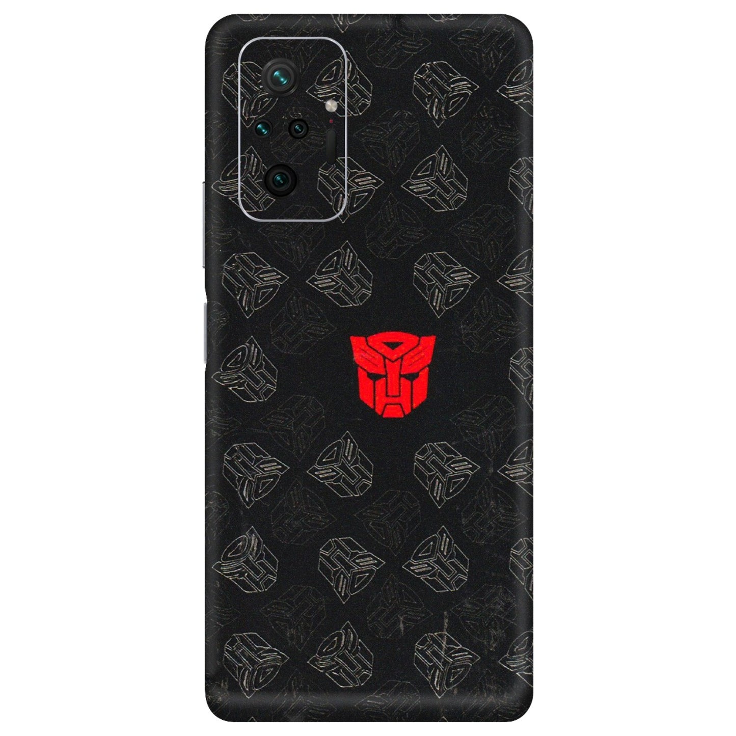 Xiaomi Redmi Phone Skins (All Models) - Transformers Devastation - 3D Embossed Finish (L-301) Redmi Note 10 Pro