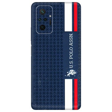 Xiaomi Redmi Phone Skins (All Models) - US POLO Designer Brand - 3D Embossed Finish (L-65) Redmi Note 10 Pro