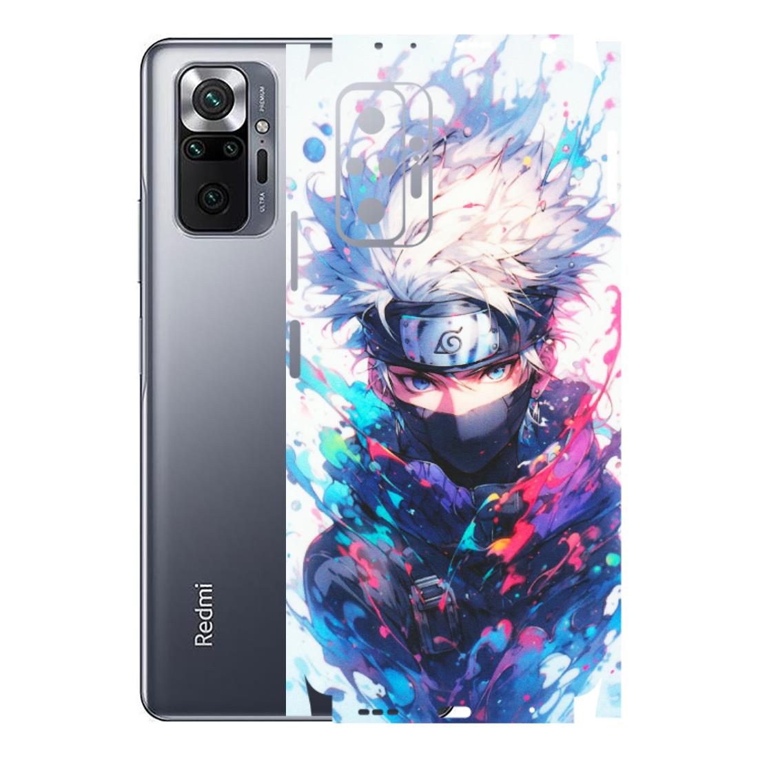 Xiaomi Redmi Phone Skins (All Models) - Naruto Face Mask - Matte Finish (M-03) Redmi Note 10 Pro