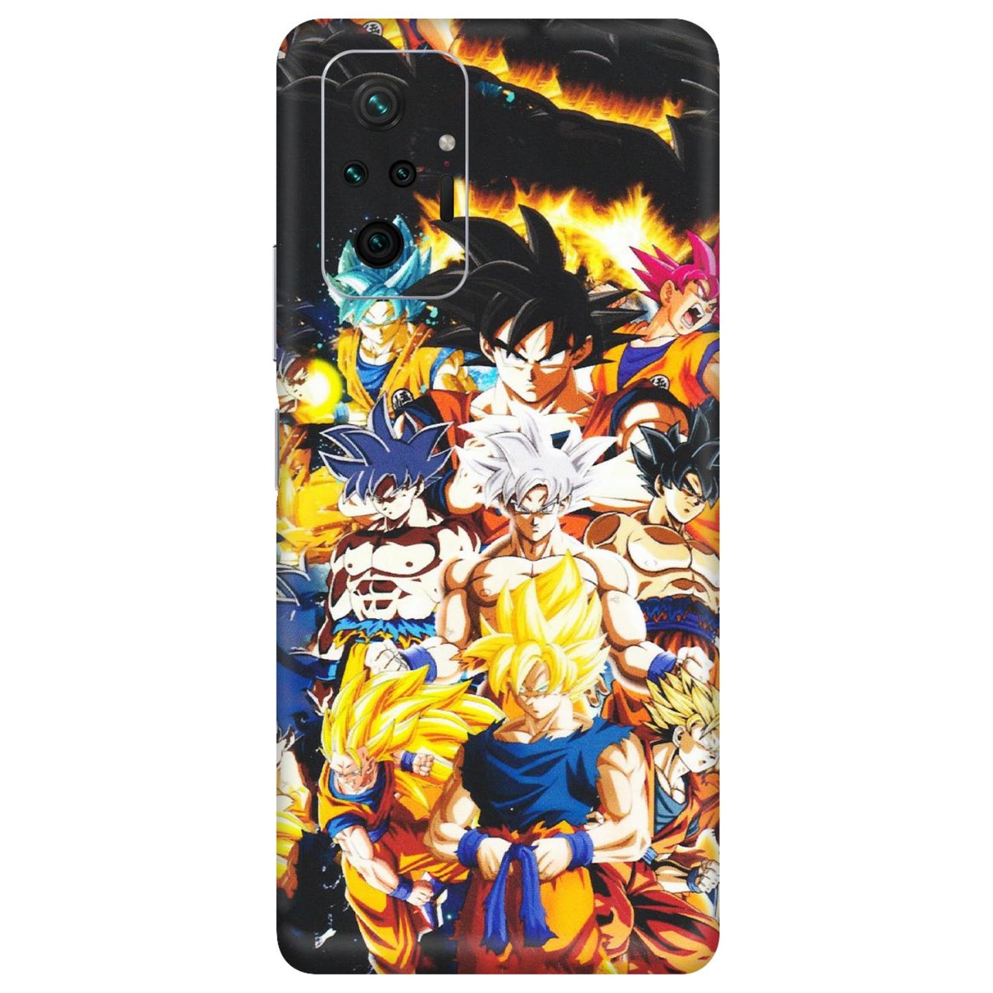 Xiaomi Redmi Phone Skins (All Models) - Ultimate Dragon Ball Z - Matte Finish (M-100) Redmi Note 10 Pro
