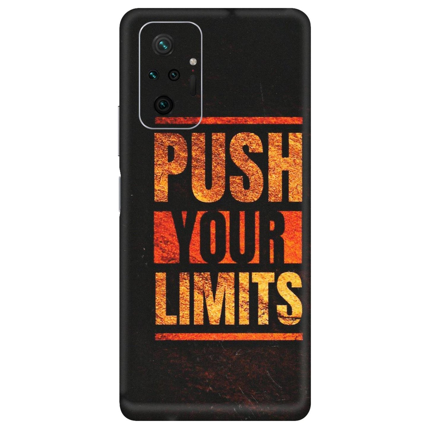 Xiaomi Redmi Phone Skins (All Models) - Push Your Limits - Matte Finish (M-118) Redmi Note 10 Pro