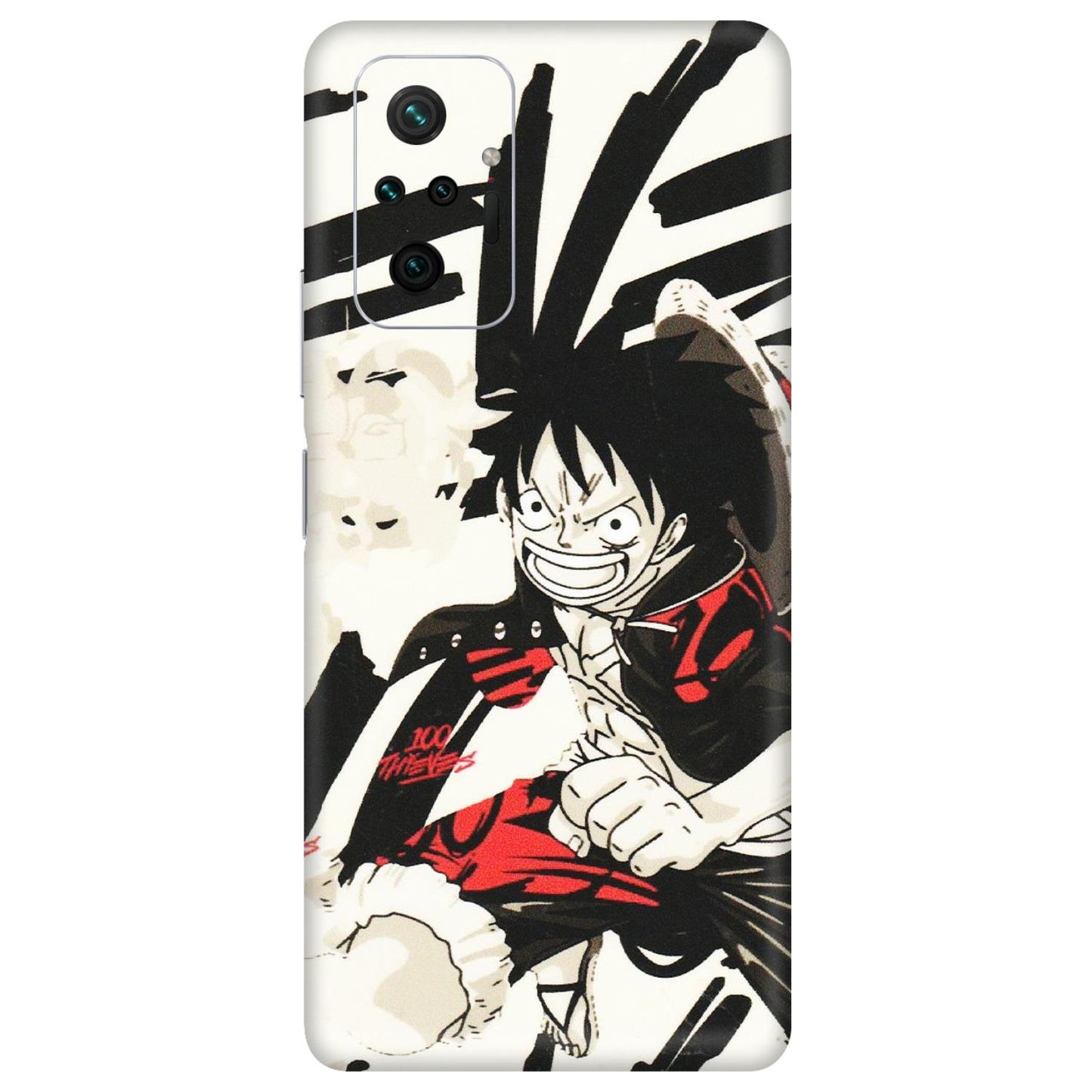 Xiaomi Redmi Phone Skins (All Models) - Monkey D.Luffy Manga Anime - Matte Finish (M-145) Redmi Note 10 Pro