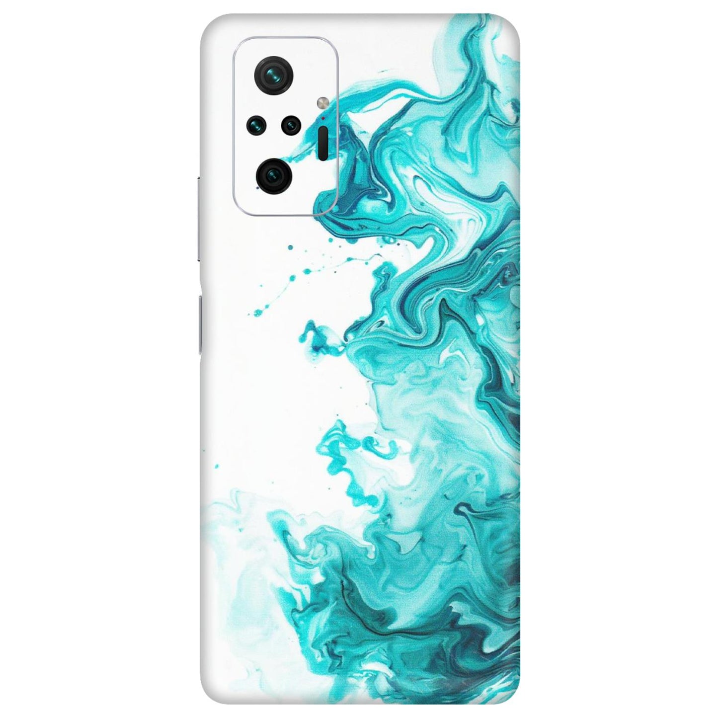Xiaomi Redmi Phone Skins (All Models) - Sky Blue Abstract Colour - Matte Finish (M-146) Redmi Note 10 Pro