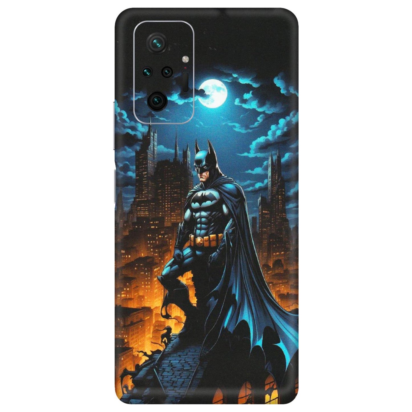 Xiaomi Redmi Phone Skins (All Models) - Batman Arkham City - Matte Finish (M-01) Redmi Note 10 Pro
