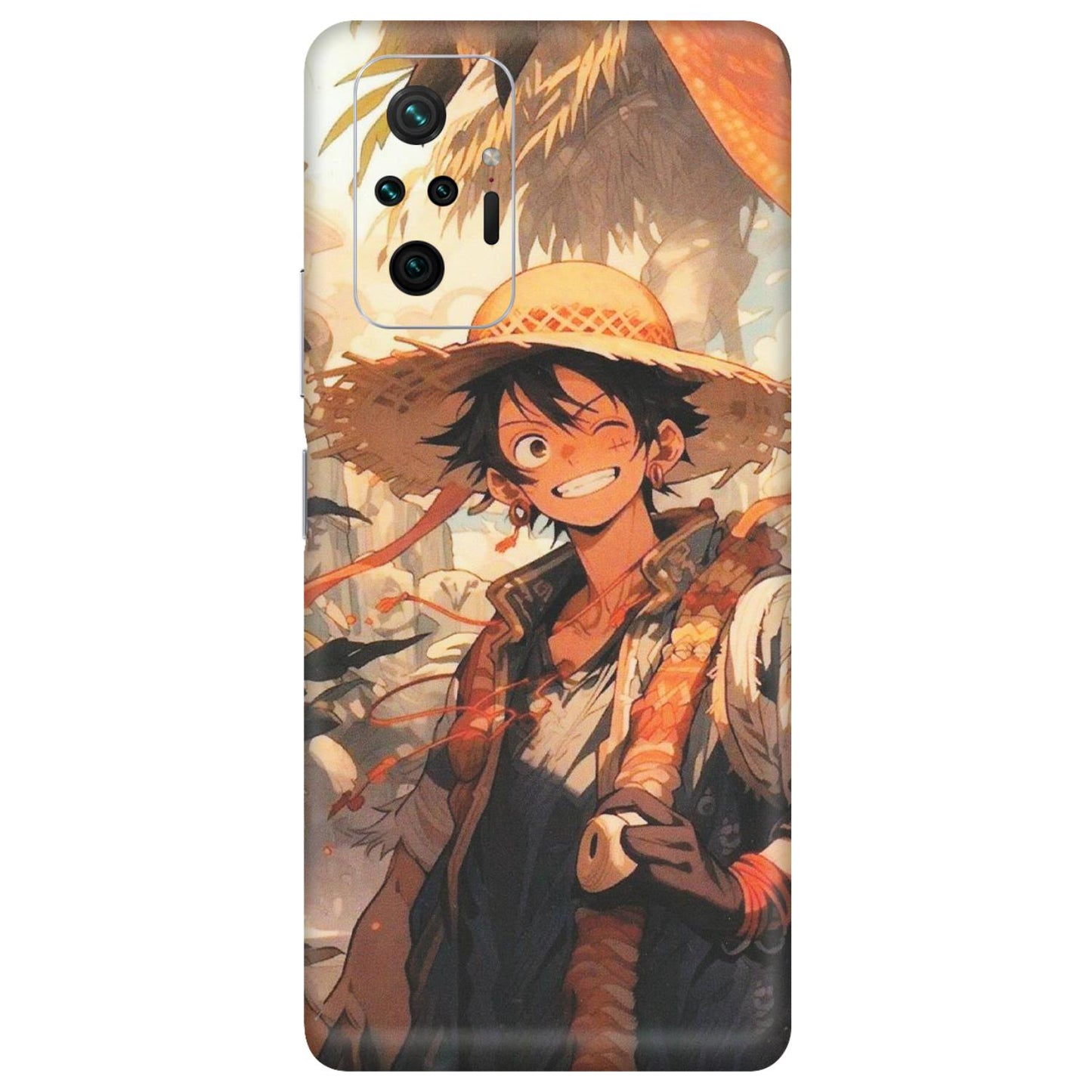 Xiaomi Redmi Phone Skins (All Models) - Anime Character Smile - Matte Finish (M-33) Redmi Note 10 Pro