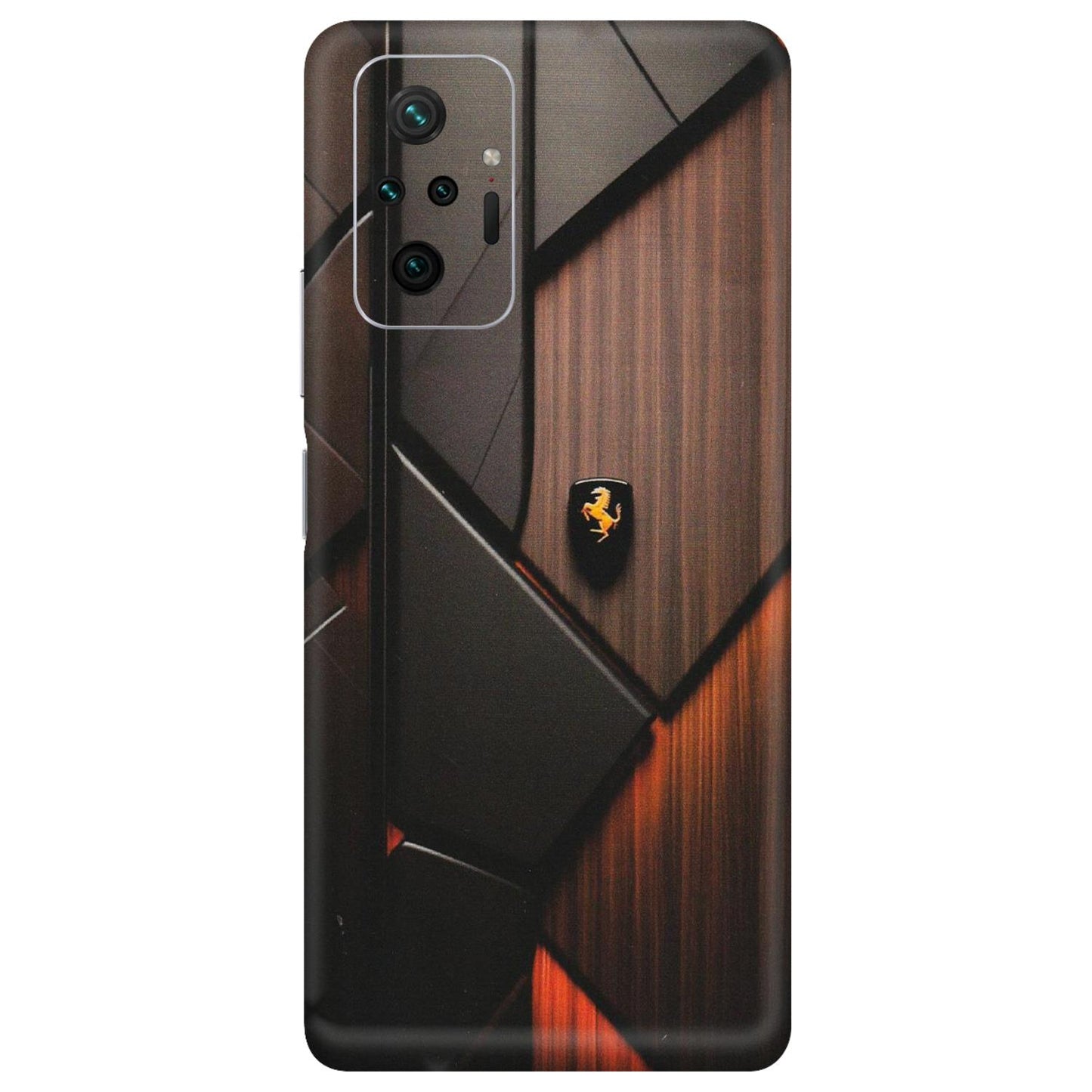Xiaomi Redmi Phone Skins (All Models) - Lambo Beauty Wood Pattern Sober - Matte Finish (M-51) Redmi Note 10 Pro