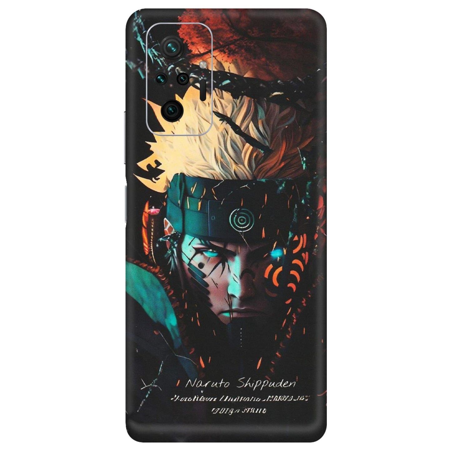 Xiaomi Redmi Phone Skins (All Models) - Naruto Shippuden - Matte Finish (M-76) Redmi Note 10 Pro