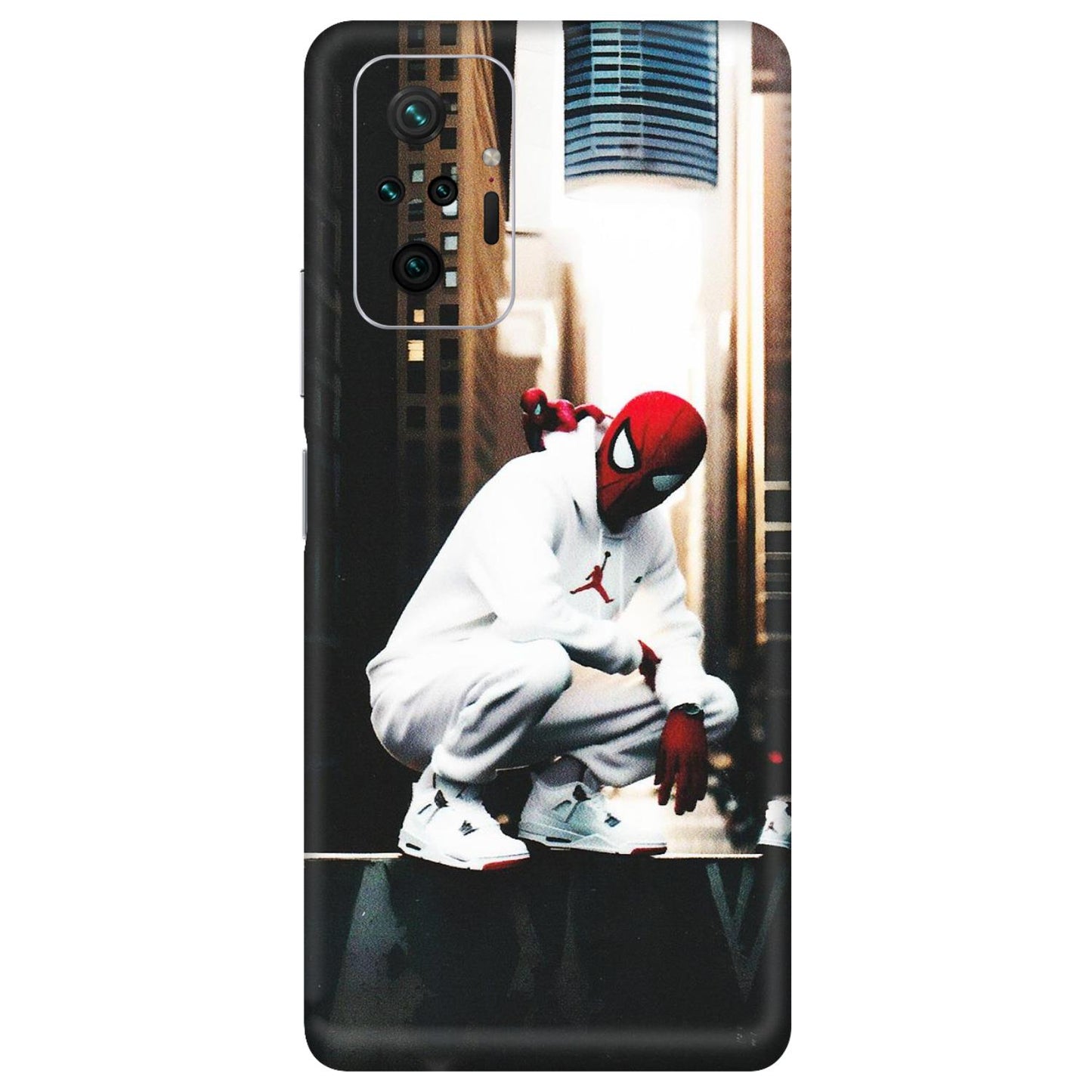 Xiaomi Redmi Phone Skins (All Models) - Sportsman Spider Man - Matte Finish (M-94) Redmi Note 10 Pro