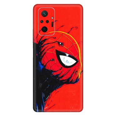 Xiaomi Redmi Phone Skins (All Models) - Spiderman Face Venom - 3D Embossed Finish (L-165) Redmi Note 10 Pro Max