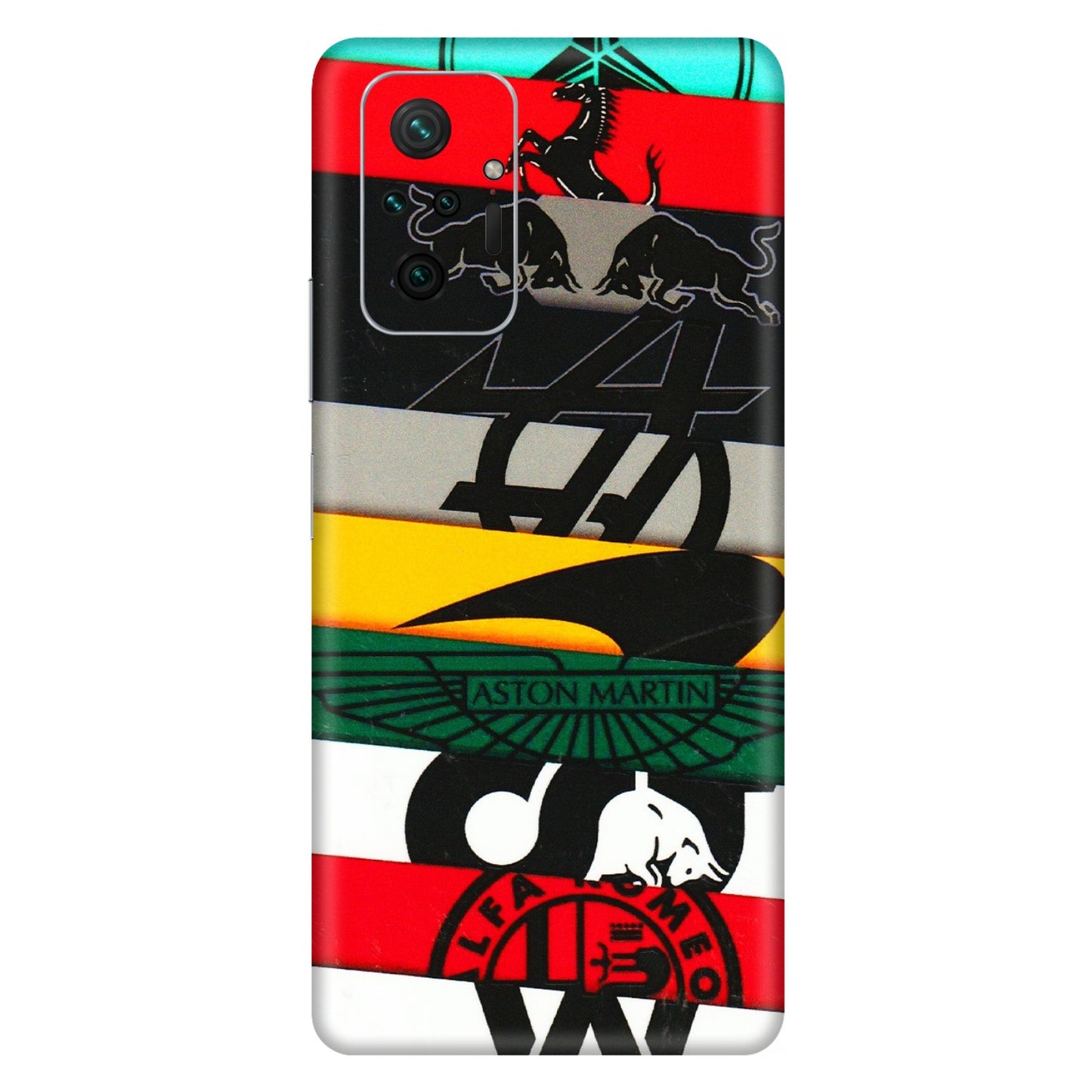 Xiaomi Redmi Phone Skins (All Models) - Multi Designer Brands - 3D Embossed Finish (L-187) Redmi Note 10 Pro Max