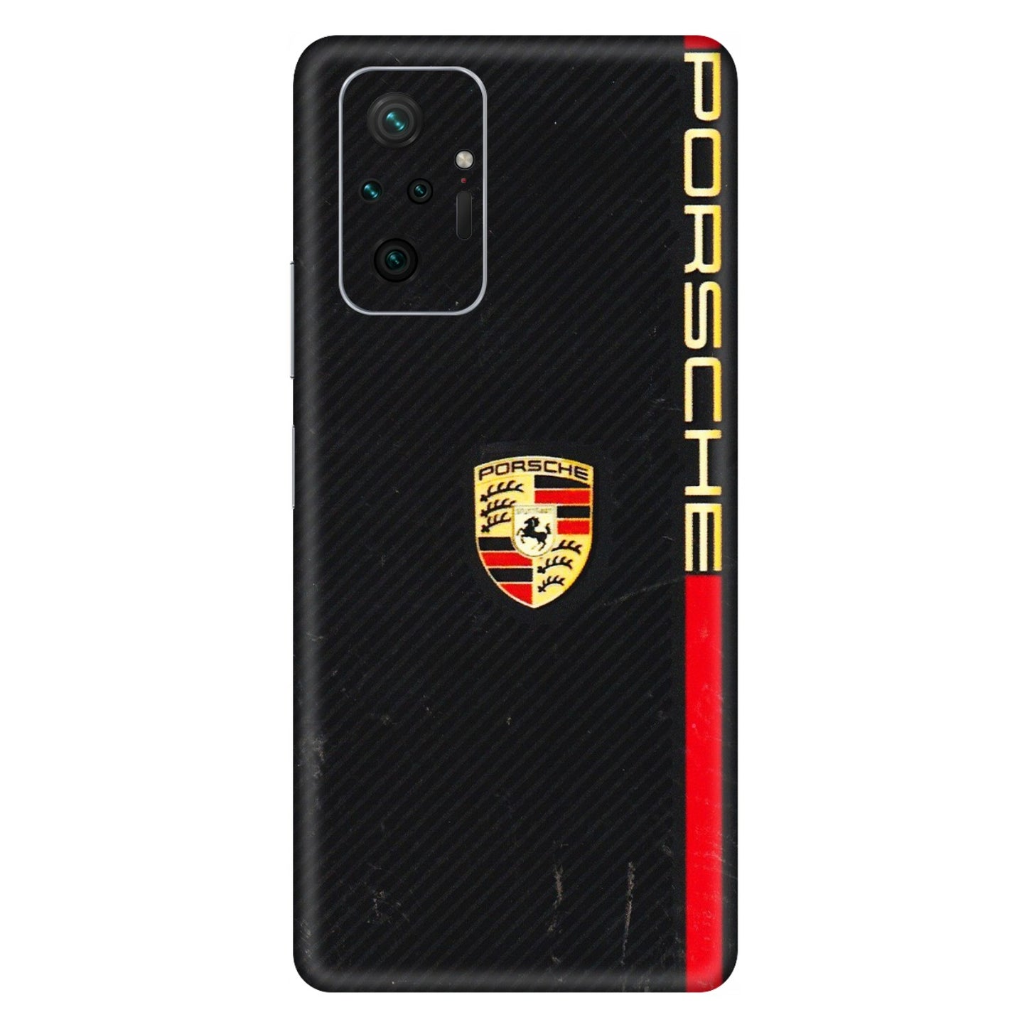 Xiaomi Redmi Phone Skins (All Models) - Premium Porsche - 3D Embossed Finish (L-225) Redmi Note 10 Pro Max