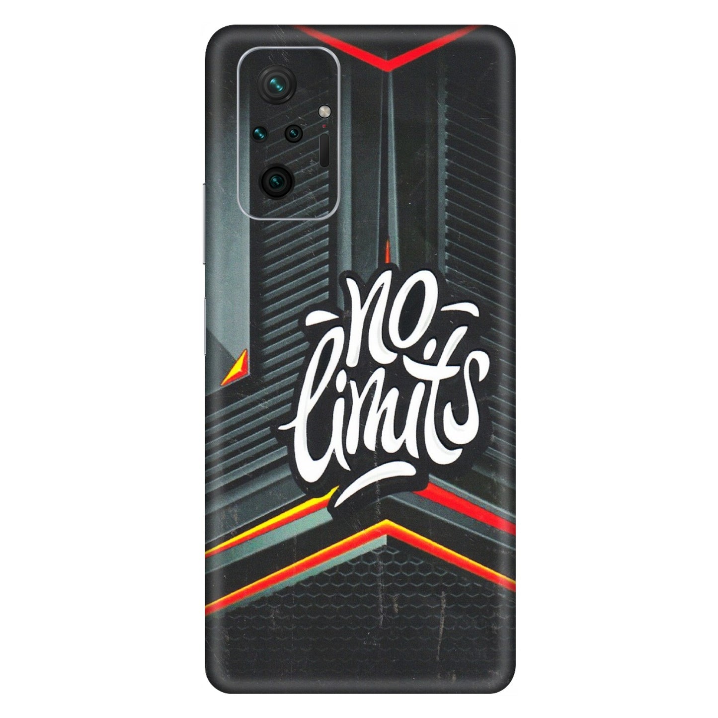 Xiaomi Redmi Phone Skins (All Models) - No Limits - 3D Embossed Finish (L-286) Redmi Note 10 Pro Max