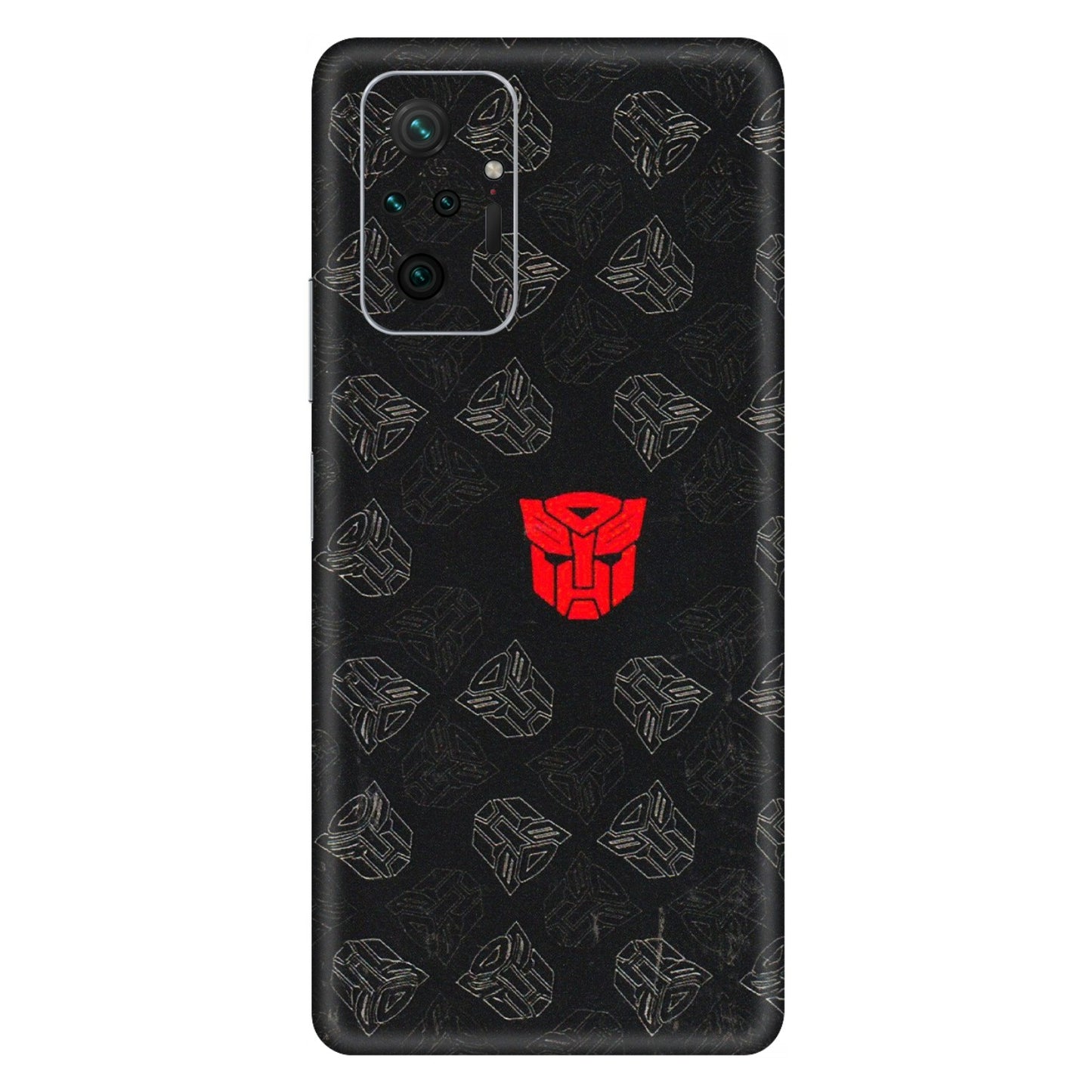 Xiaomi Redmi Phone Skins (All Models) - Transformers Devastation - 3D Embossed Finish (L-301) Redmi Note 10 Pro Max