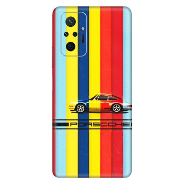 Xiaomi Redmi Phone Skins (All Models) - Multicolour Porche - 3D Embossed Finish (L-39) Redmi Note 10 Pro Max