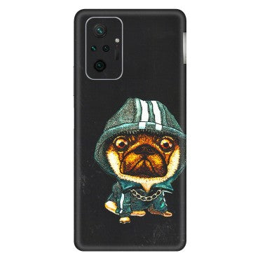 Xiaomi Redmi Phone Skins (All Models) - Puppy N Hoodie - 3D Embossed Finish (L-90) Redmi Note 10 Pro Max