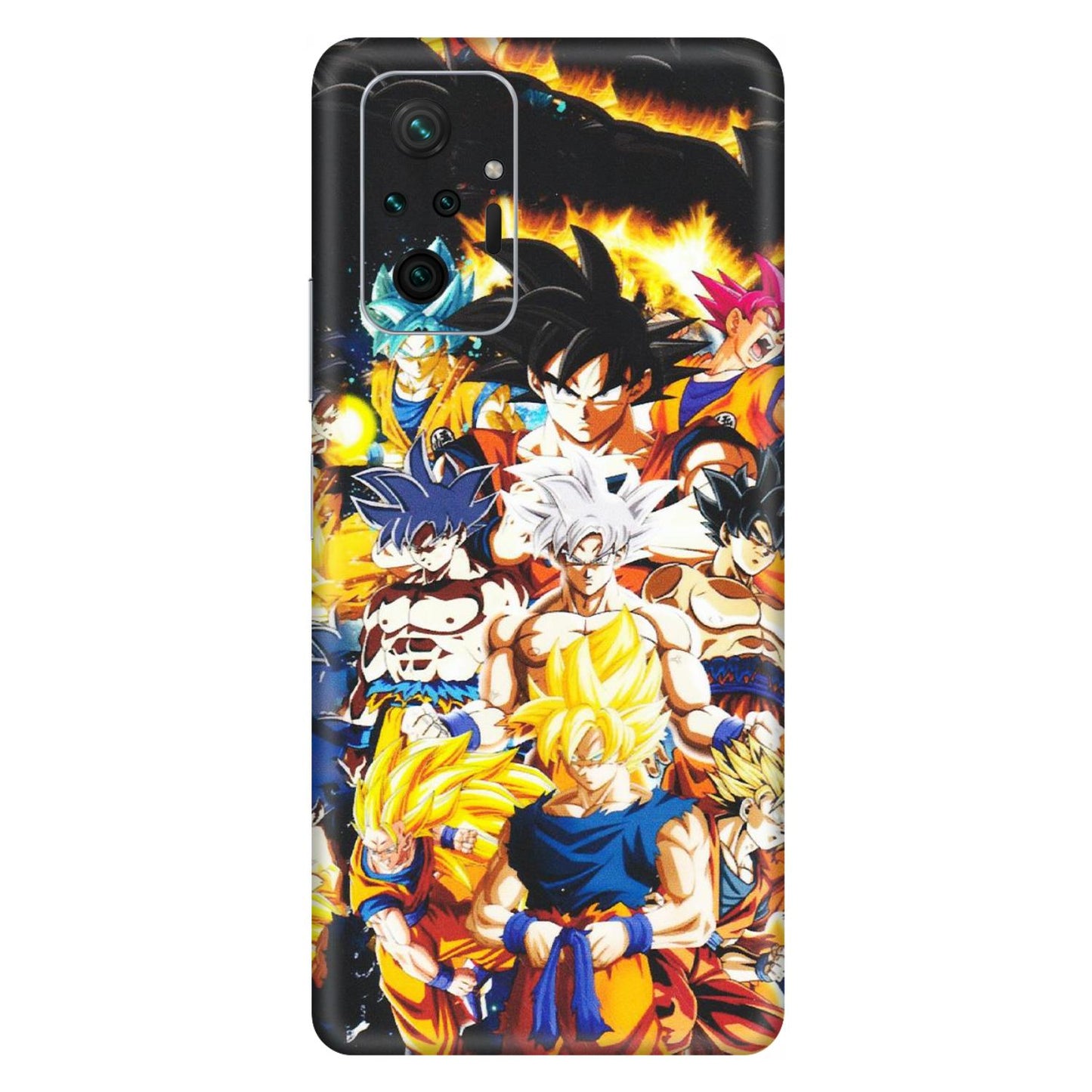 Xiaomi Redmi Phone Skins (All Models) - Ultimate Dragon Ball Z - Matte Finish (M-100) Redmi Note 10 Pro Max