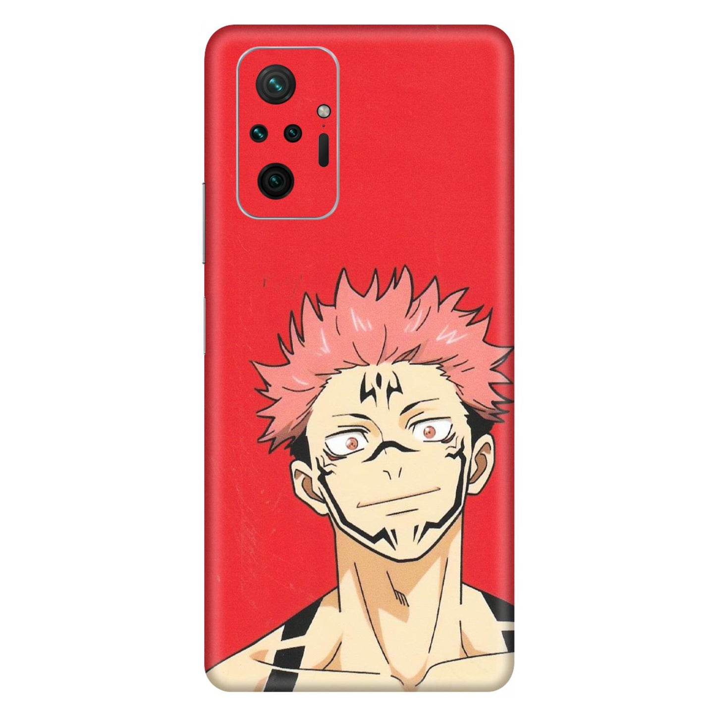 Xiaomi Redmi Phone Skins (All Models) - Ryomen Sukuna Fun Anime - Matte Finish (M-153) Redmi Note 10 Pro Max