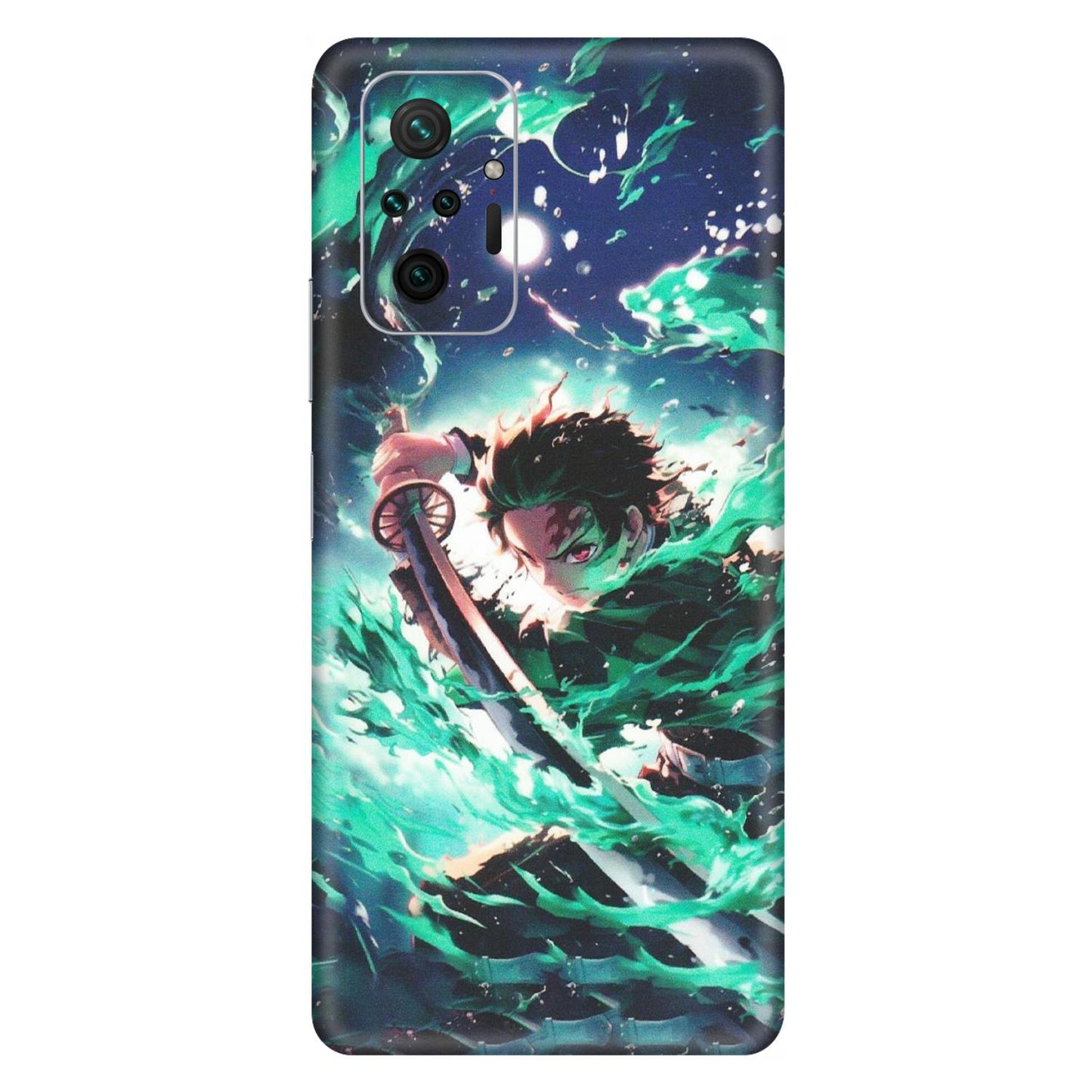 Xiaomi Redmi Phone Skins (All Models) - Sword Fighter Anime - Matte Finish (M-29) Redmi Note 10 Pro Max