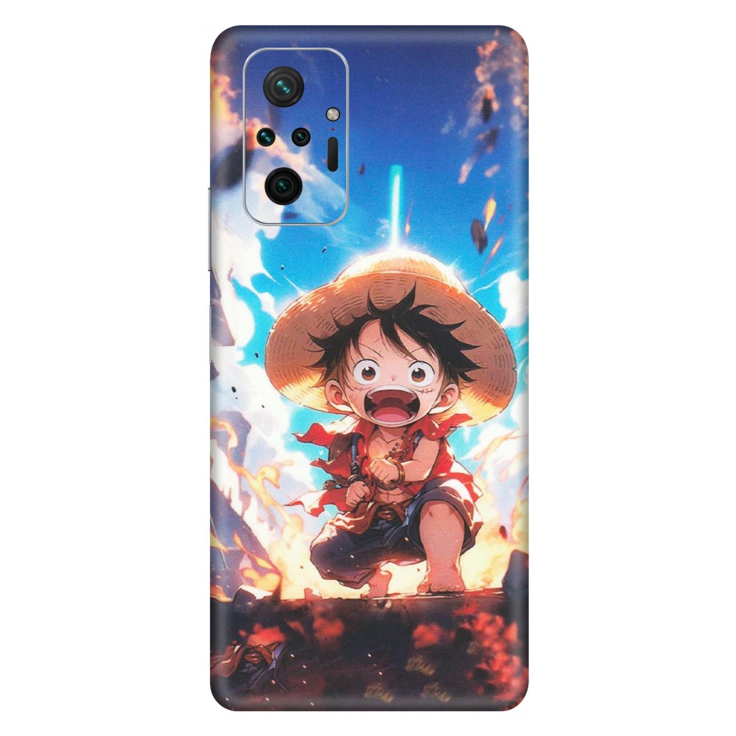 Xiaomi Redmi Phone Skins (All Models) - Toon One Piece Cute Character - Matte Finish (M-35) Redmi Note 10 Pro Max