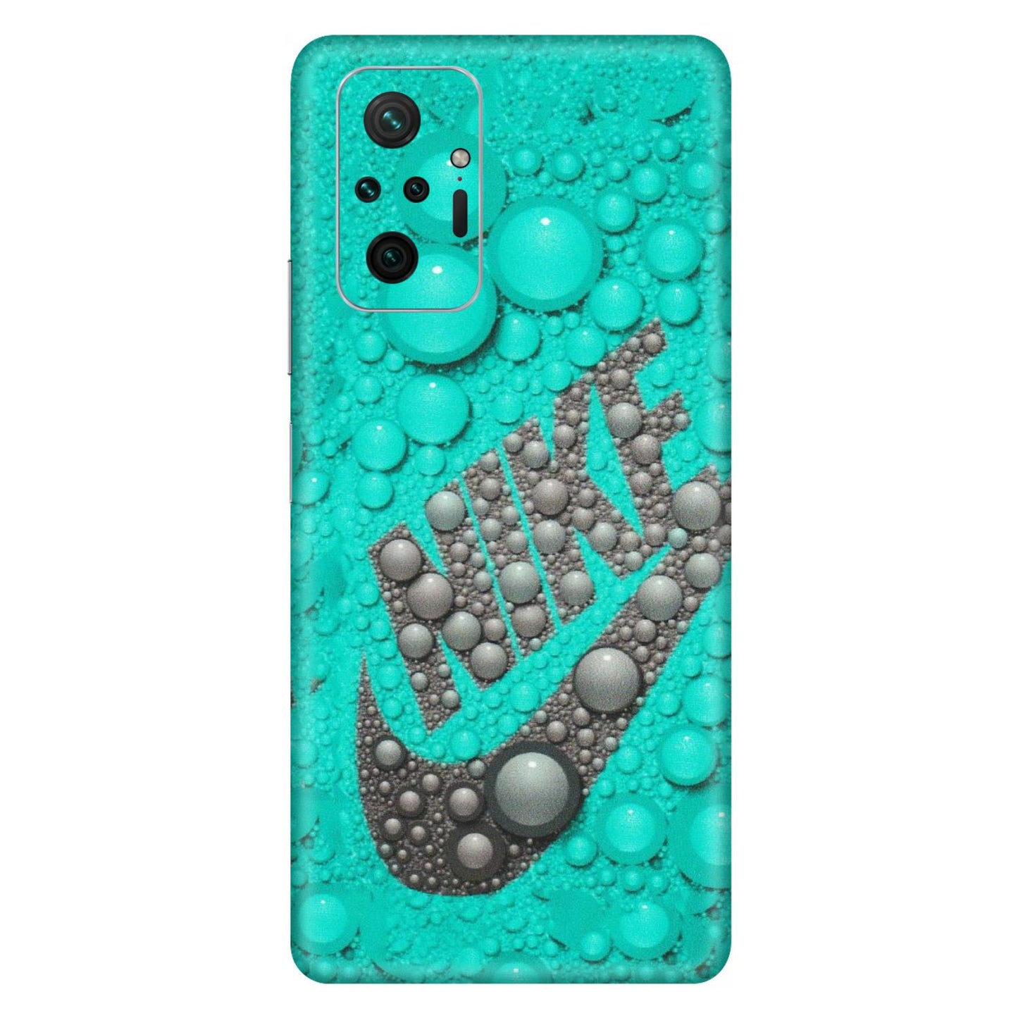 Xiaomi Redmi Phone Skins (All Models) - Shoe Brand Bubbles - Matte Finish (M-42) Redmi Note 10 Pro Max