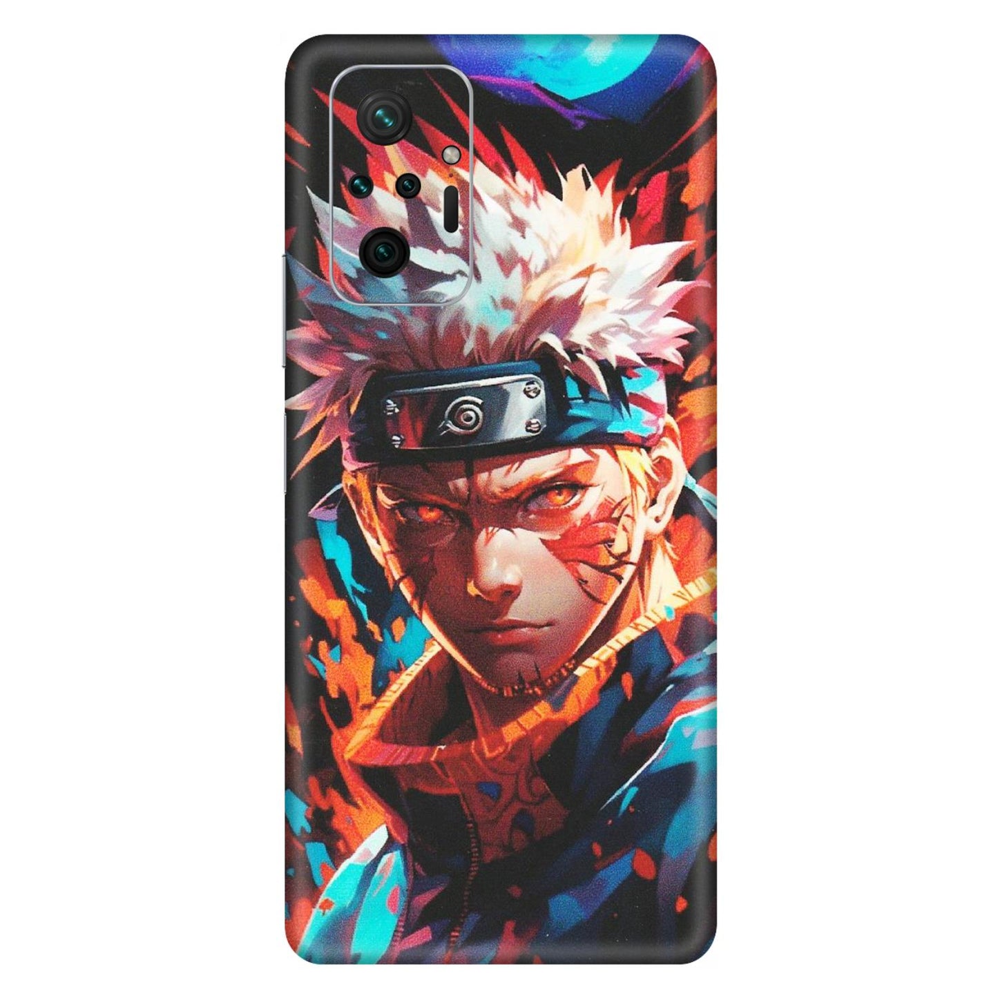 Xiaomi Redmi Phone Skins (All Models) - Anime Ferocious Character - Matte Finish (M-44) Redmi Note 10 Pro Max