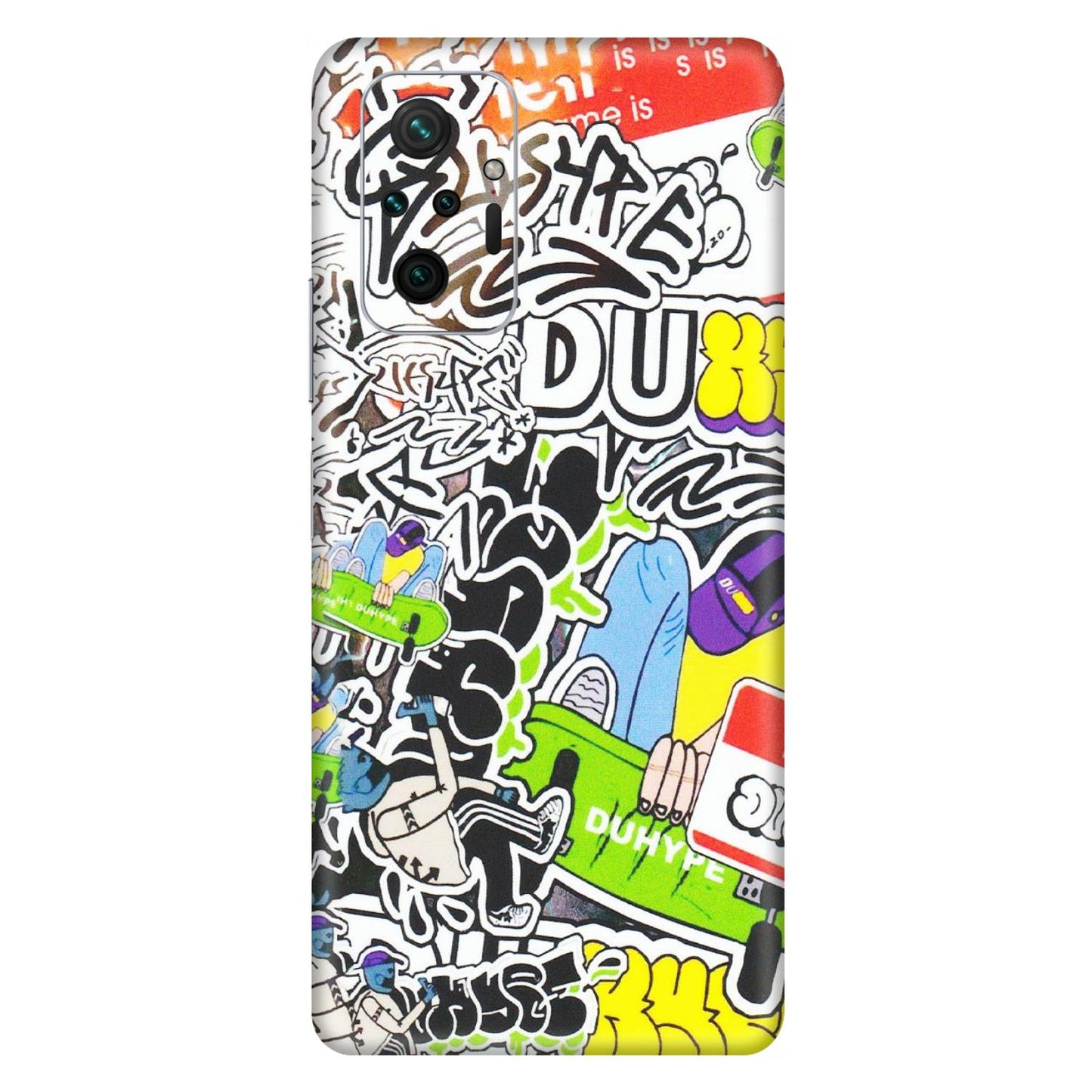 Xiaomi Redmi Phone Skins (All Models) - Dope Graffiti - Matte Finish (M-61) Redmi Note 10 Pro Max