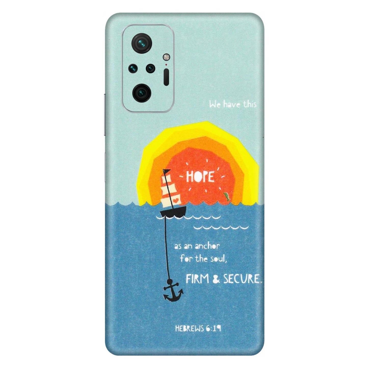 Xiaomi Redmi Phone Skins (All Models) - A Beautiful Sunset of Hope - Matte Finish (M-75) Redmi Note 10 Pro Max