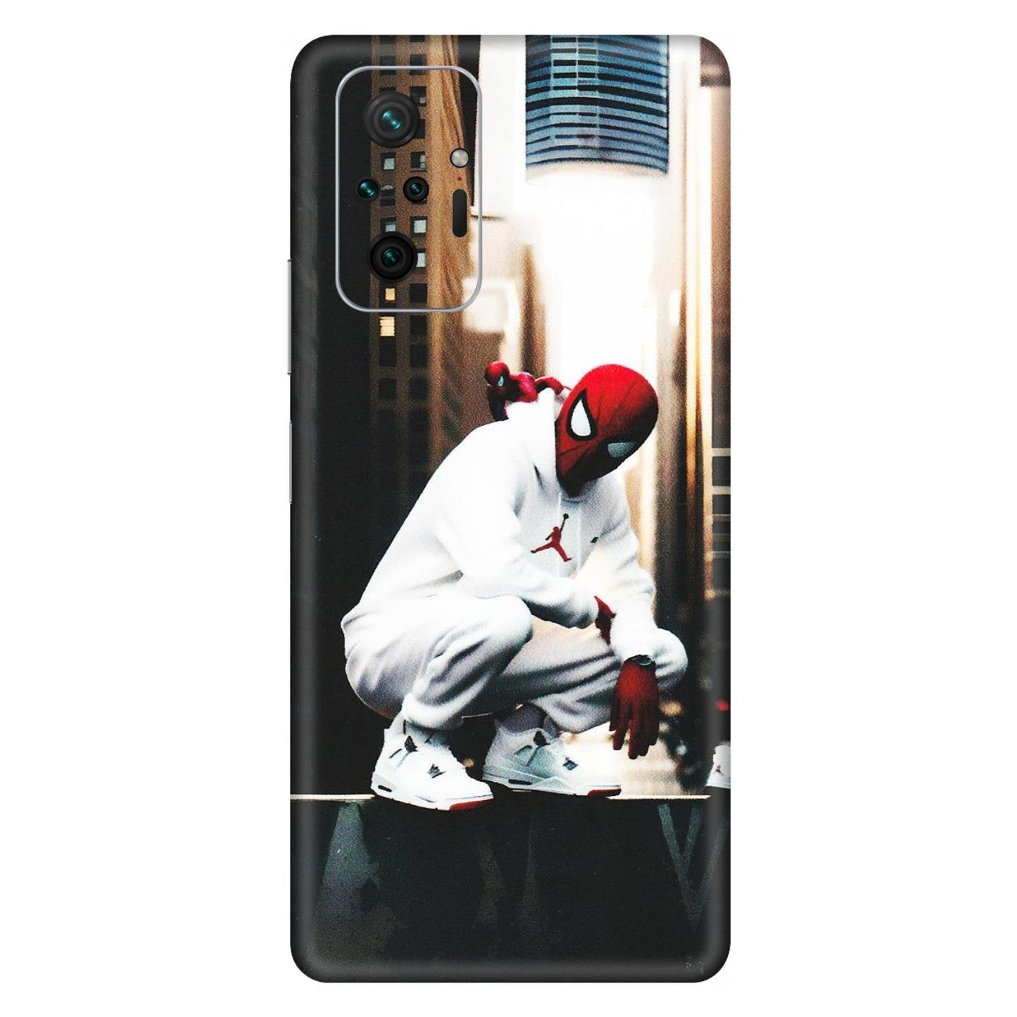 Xiaomi Redmi Phone Skins (All Models) - Sportsman Spider Man - Matte Finish (M-94) Redmi Note 10 Pro Max