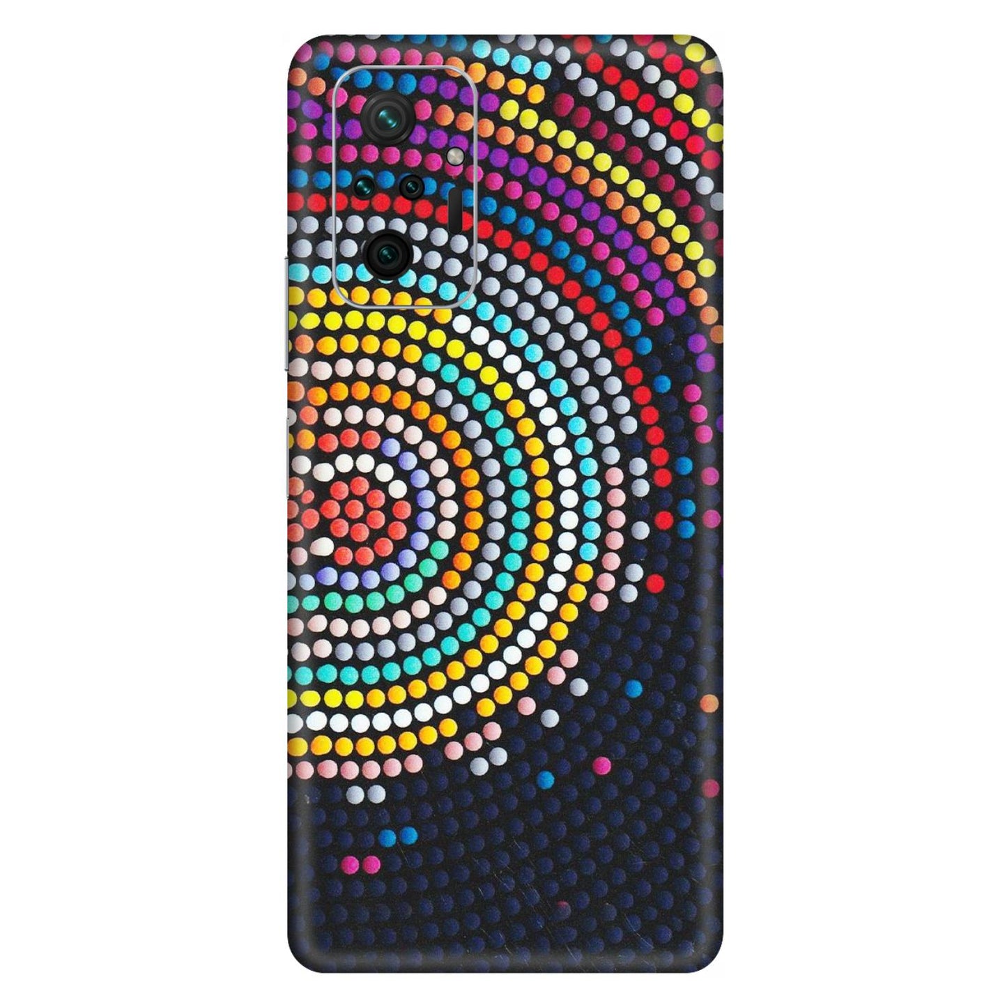 Xiaomi Redmi Phone Skins (All Models) - Rainbow Dot Mandala - Matte Finish (M-97) Redmi Note 10 Pro Max