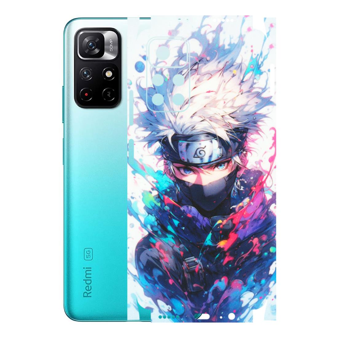 Xiaomi Redmi Phone Skins (All Models) - Naruto Face Mask - Matte Finish (M-03) Redmi Note 11T 5G