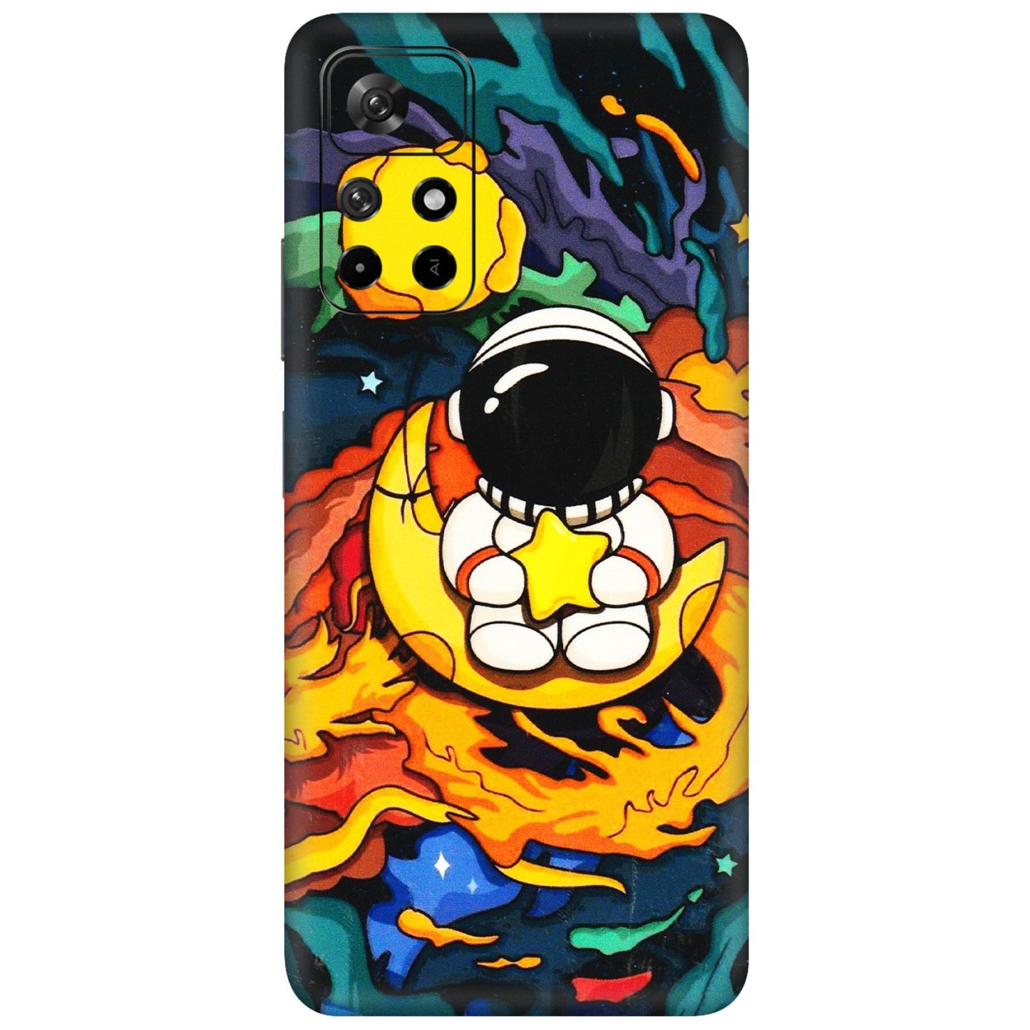 Xiaomi Redmi Phone Skins (All Models) - Baby Astronaut - 3D Embossed Finish (L-197) Redmi Note 11T 5G