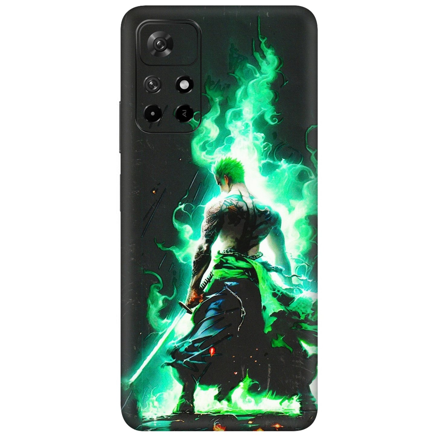Xiaomi Redmi Phone Skins (All Models) - Zoro Sword - 3D Embossed Finish (L-241) Redmi Note 11T 5G