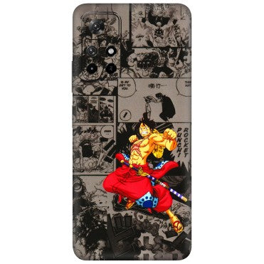 Xiaomi Redmi Phone Skins (All Models) - One Piece Rocket Punch Manga - 3D Embossed Finish (L-25) Redmi Note 11T 5G